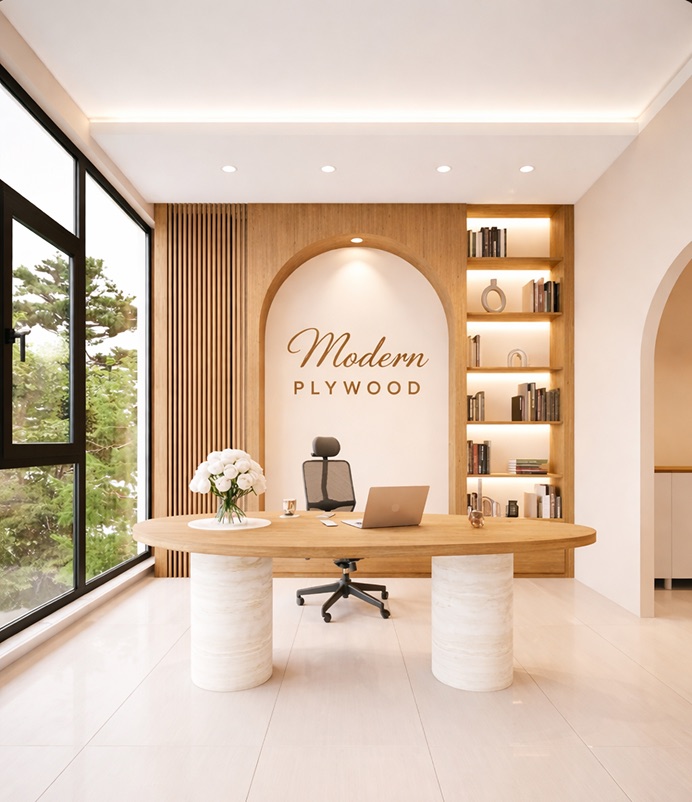 Modern Plywood Company Logo Greater Noida
